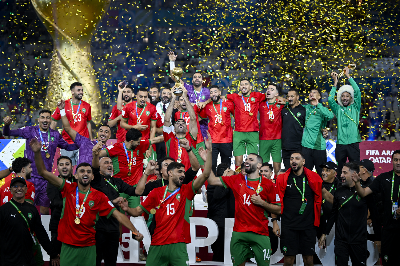 تتويج المغرب